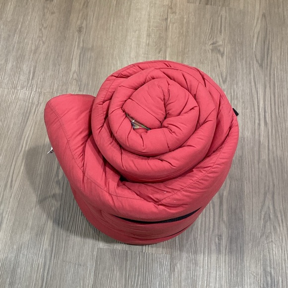 LL Bean Flannel Lined Youth Sleeping Bag 40 degrees EUC - Picture 8 of 14